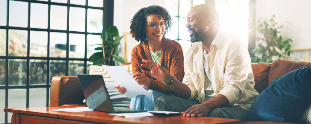 Refinance couple