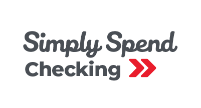 simply spend checking logo